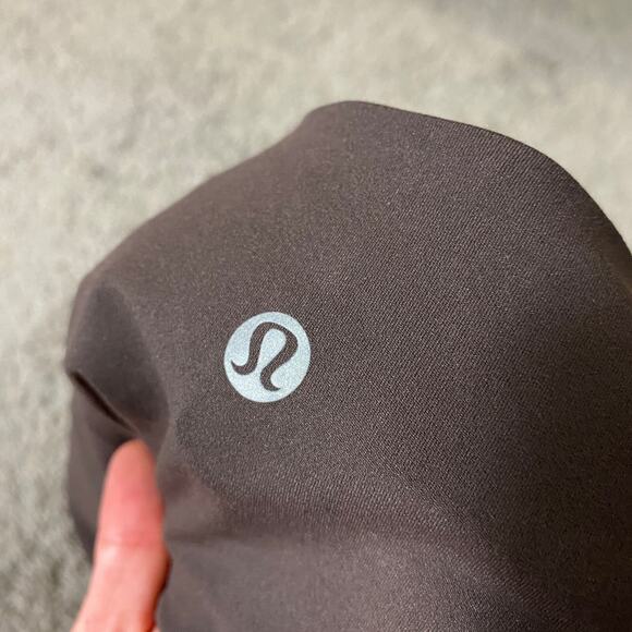 Lululemon Size 12 Align Strappy Deep V Tank Top A/B Cup Espresso Brown - Picture 3 of 6